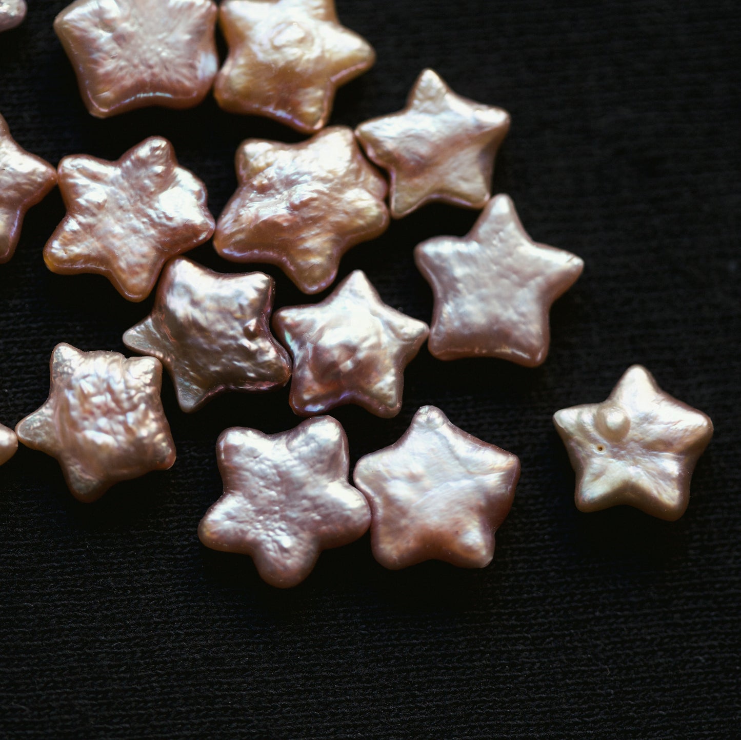 Pearl Star Earrings